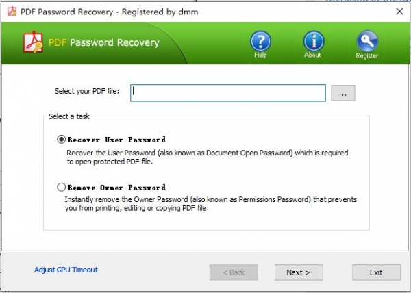 Top Password PDF Password Recovery versiune crackată [software de spargere a parolei PDF]
